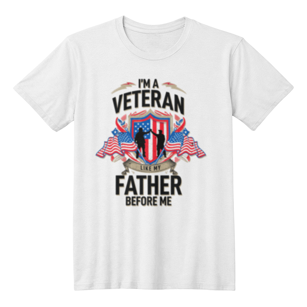 Veteran Like My Father - Unisex T-Shirt - NEW!!