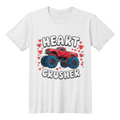Heart Crusher - White or Black T-Shirt - Valentines Collection!