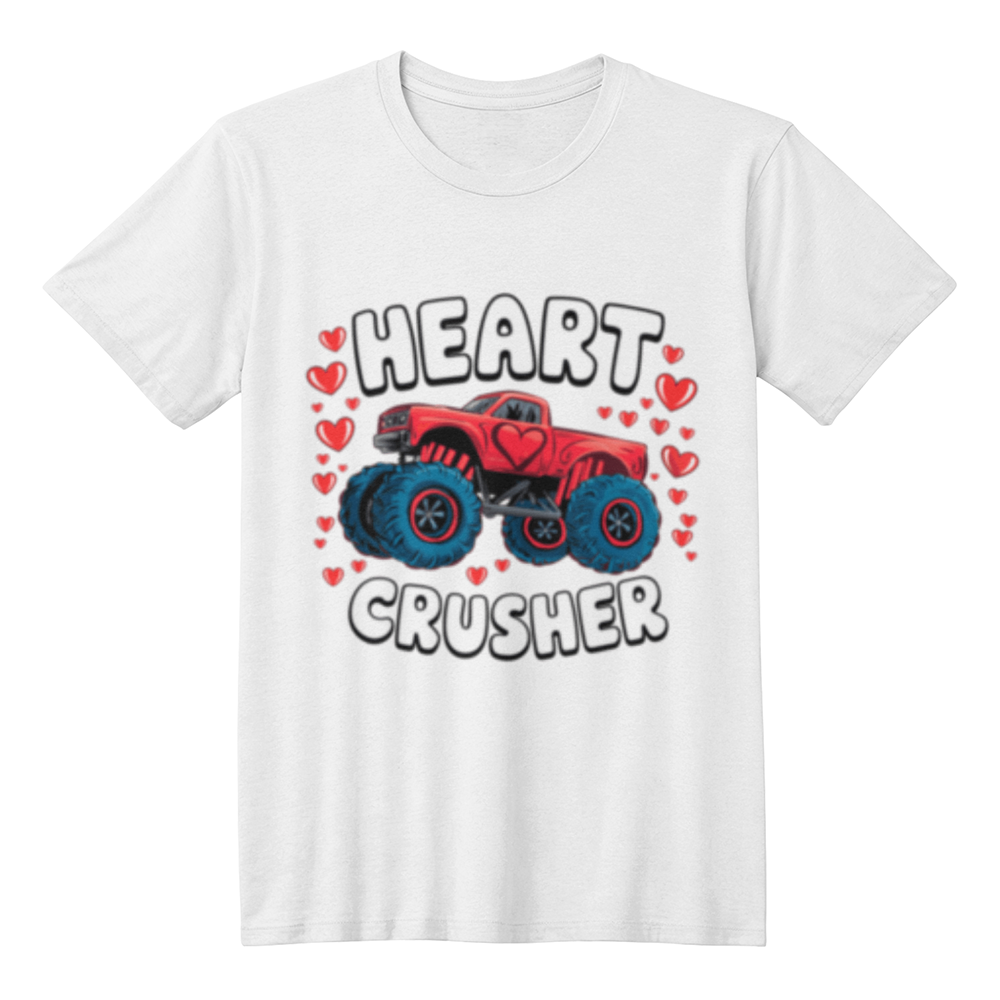 Heart Crusher - White or Black T-Shirt - Valentines Collection!