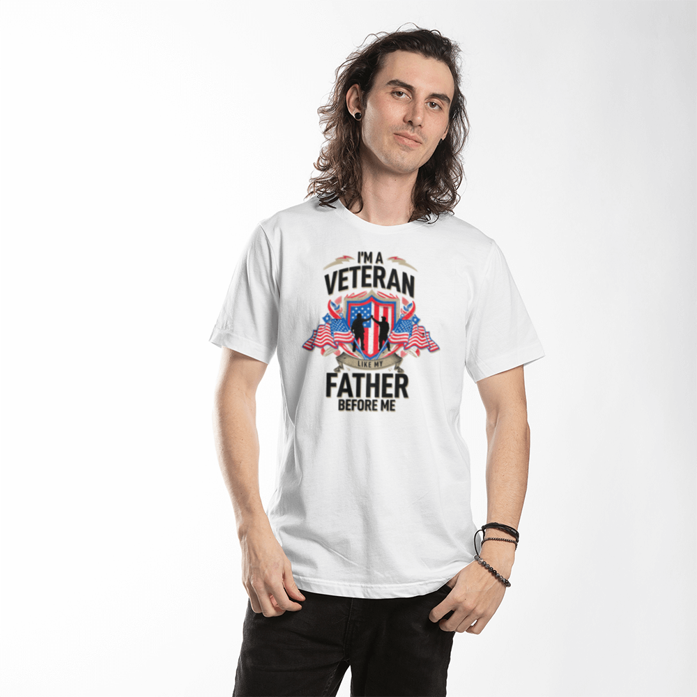 Veteran Like My Father - Unisex T-Shirt - NEW!!