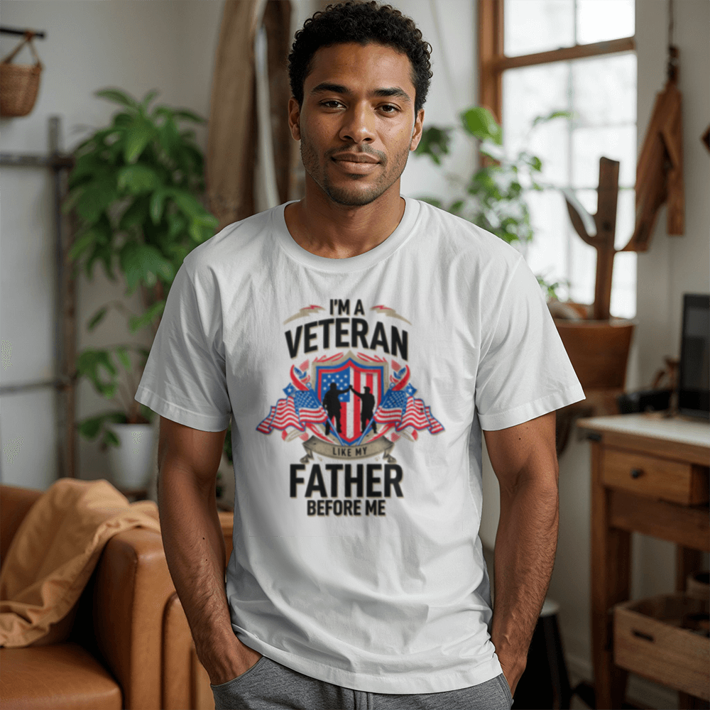 Veteran Like My Father - Unisex T-Shirt - NEW!!