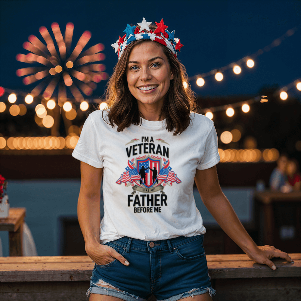 Veteran Like My Father - Unisex T-Shirt - NEW!!