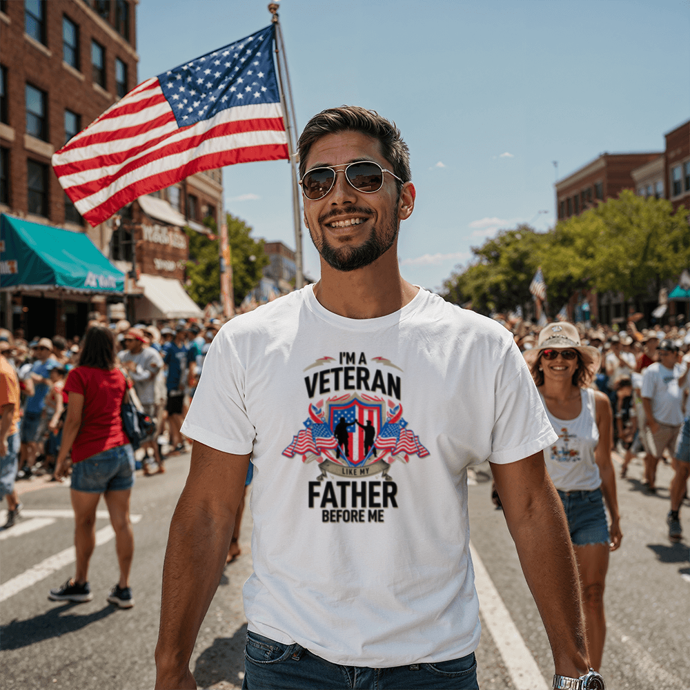 Veteran Like My Father - Unisex T-Shirt - NEW!!