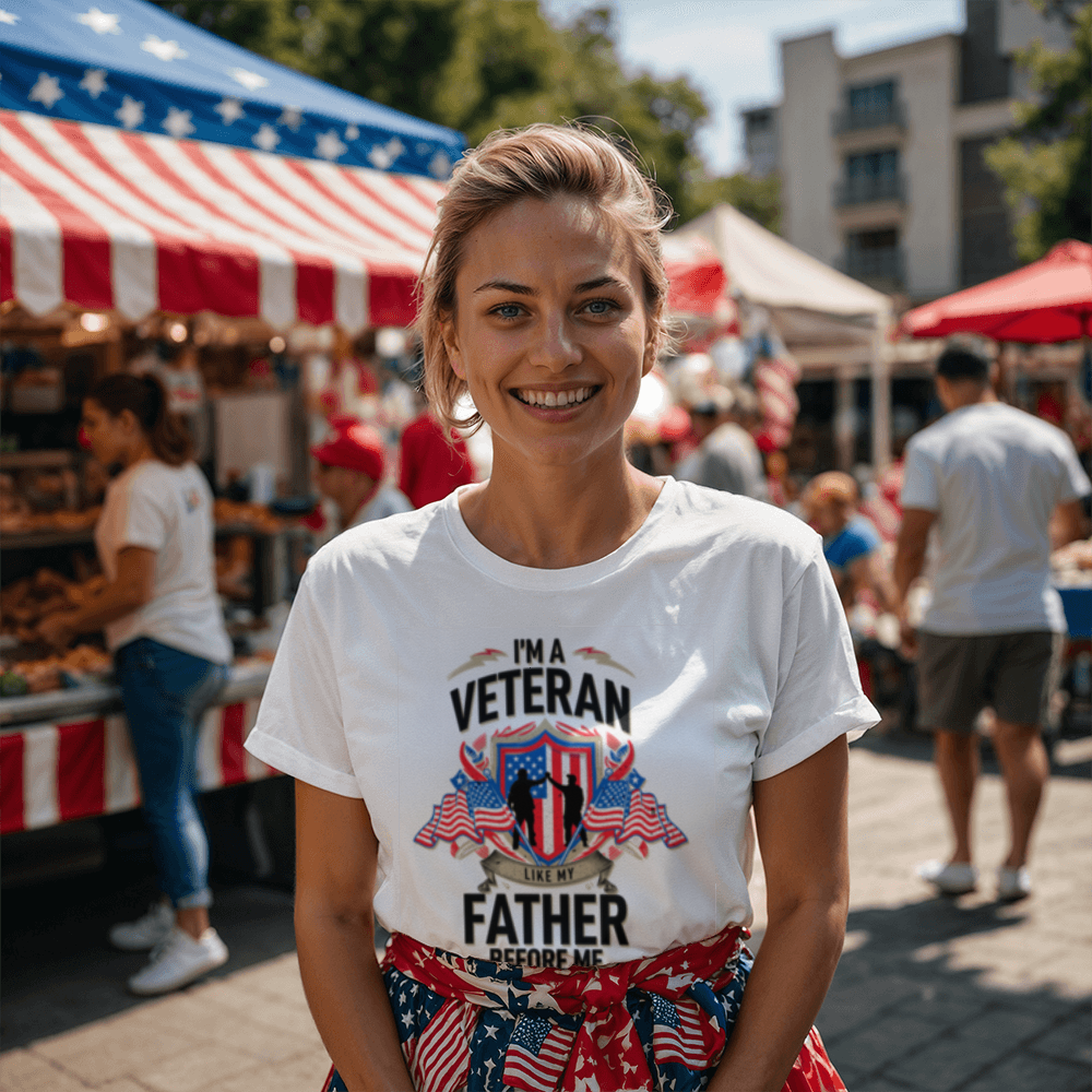 Veteran Like My Father - Unisex T-Shirt - NEW!!