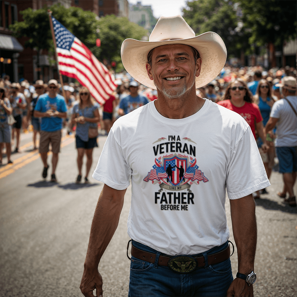 Veteran Like My Father - Unisex T-Shirt - NEW!!