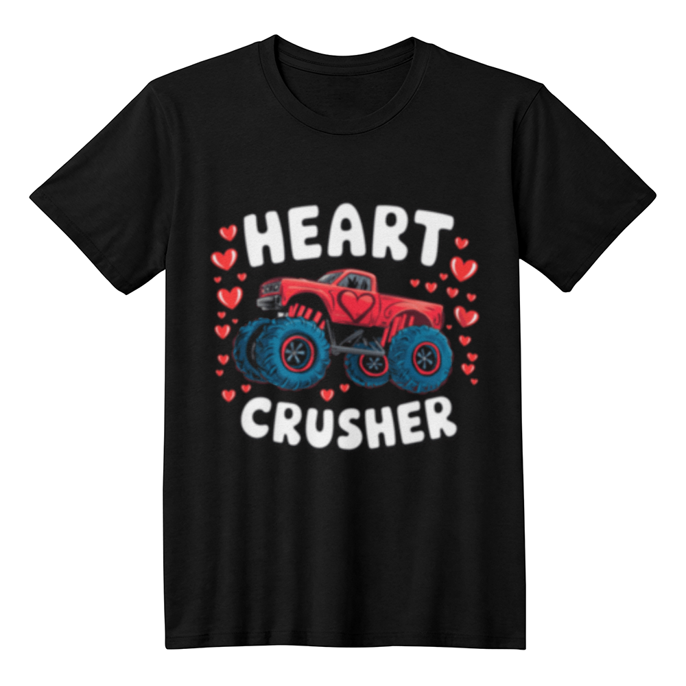 Heart Crusher - White or Black T-Shirt - Valentines Collection!