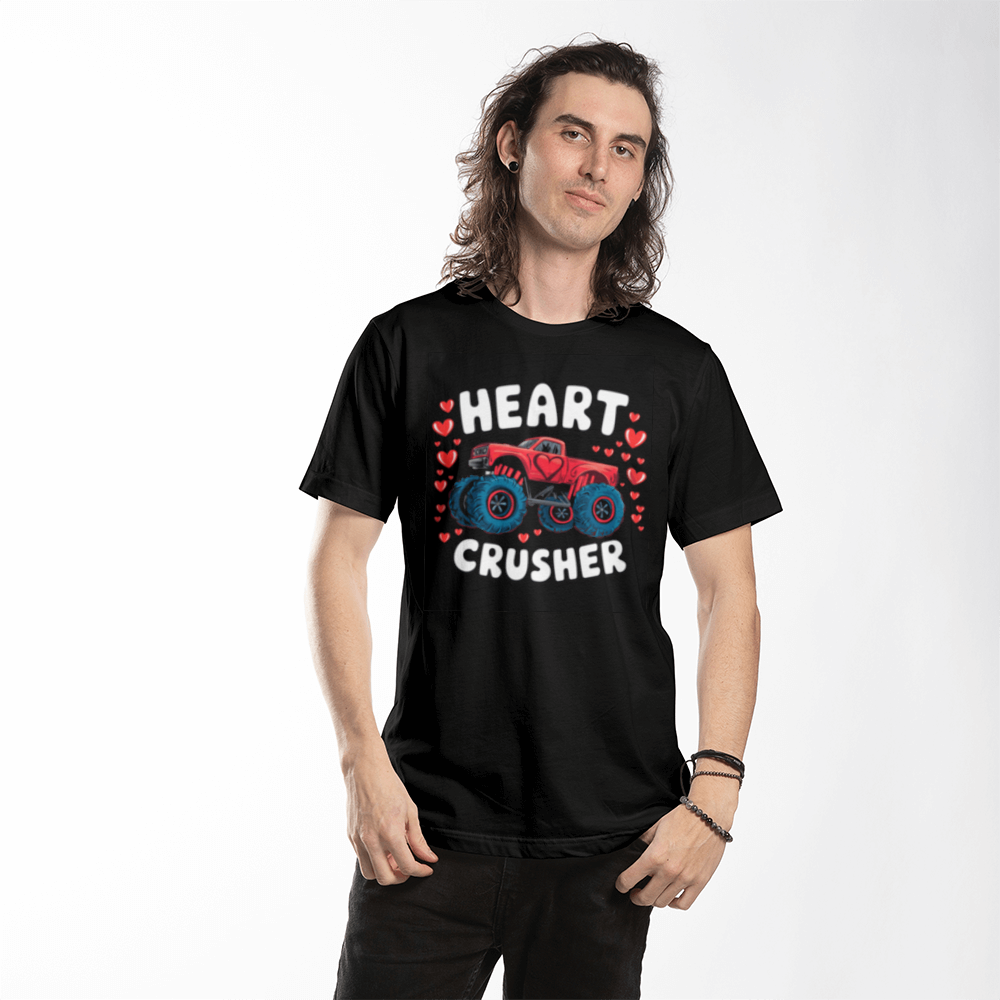 Heart Crusher - White or Black T-Shirt - Valentines Collection!
