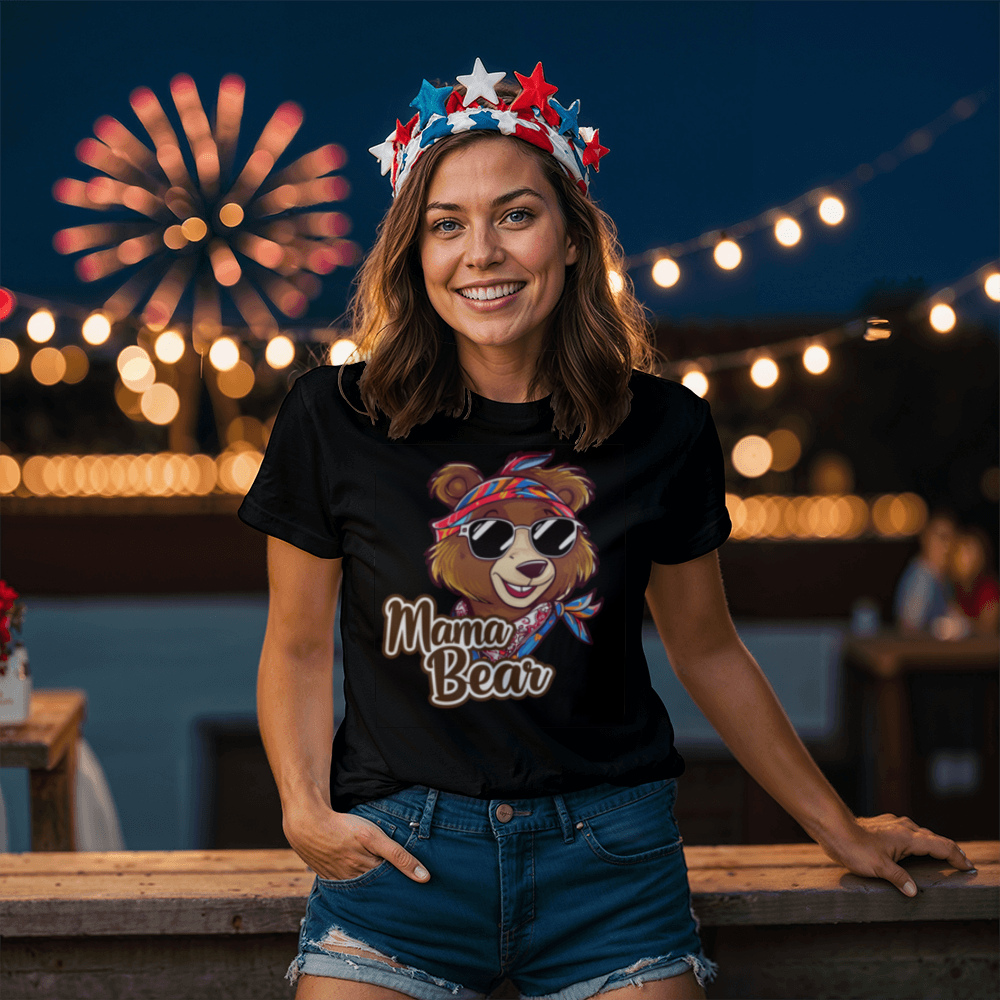 Mama Bear - Unisex T-Shirt Front Print