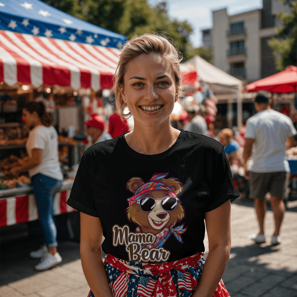 Mama Bear - Unisex T-Shirt Front Print