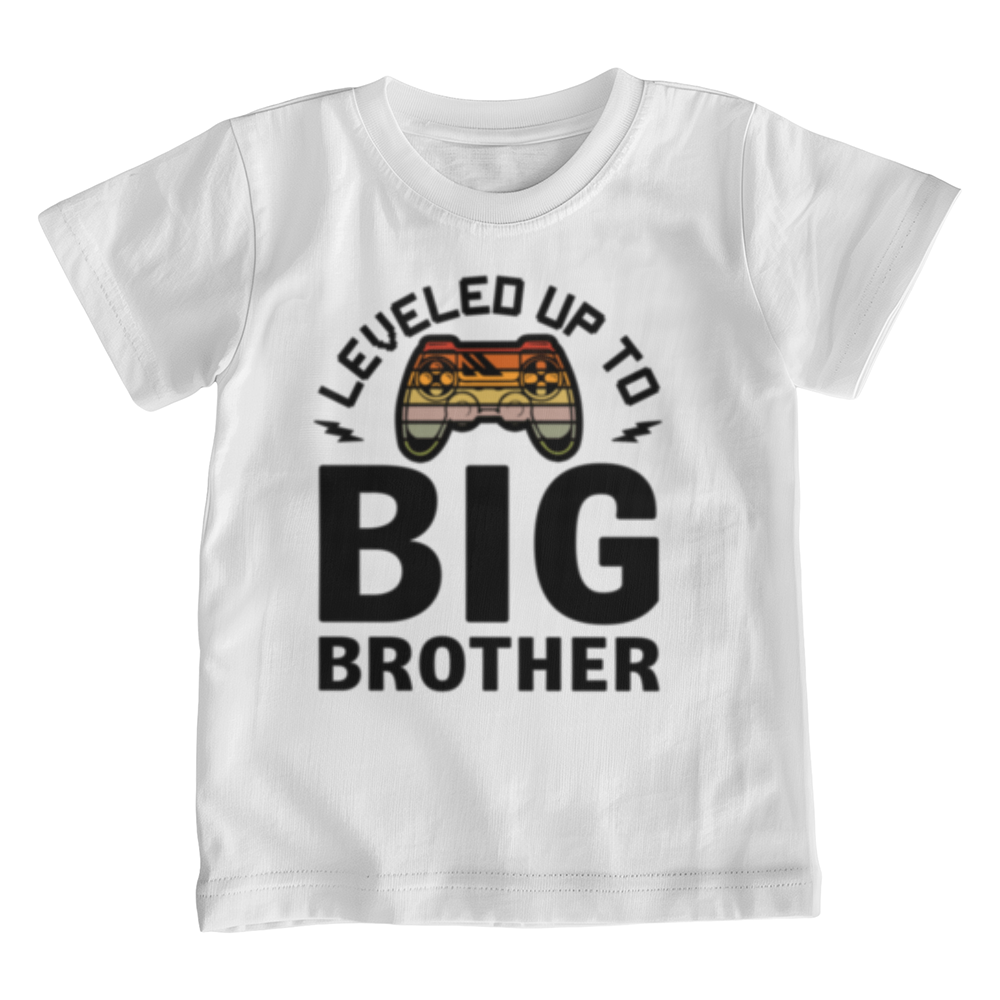 Big Brother - White T-Shirt - Little Kids