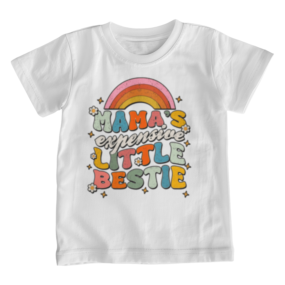 Mama's Little Bestie - Little Kids T-Shirt