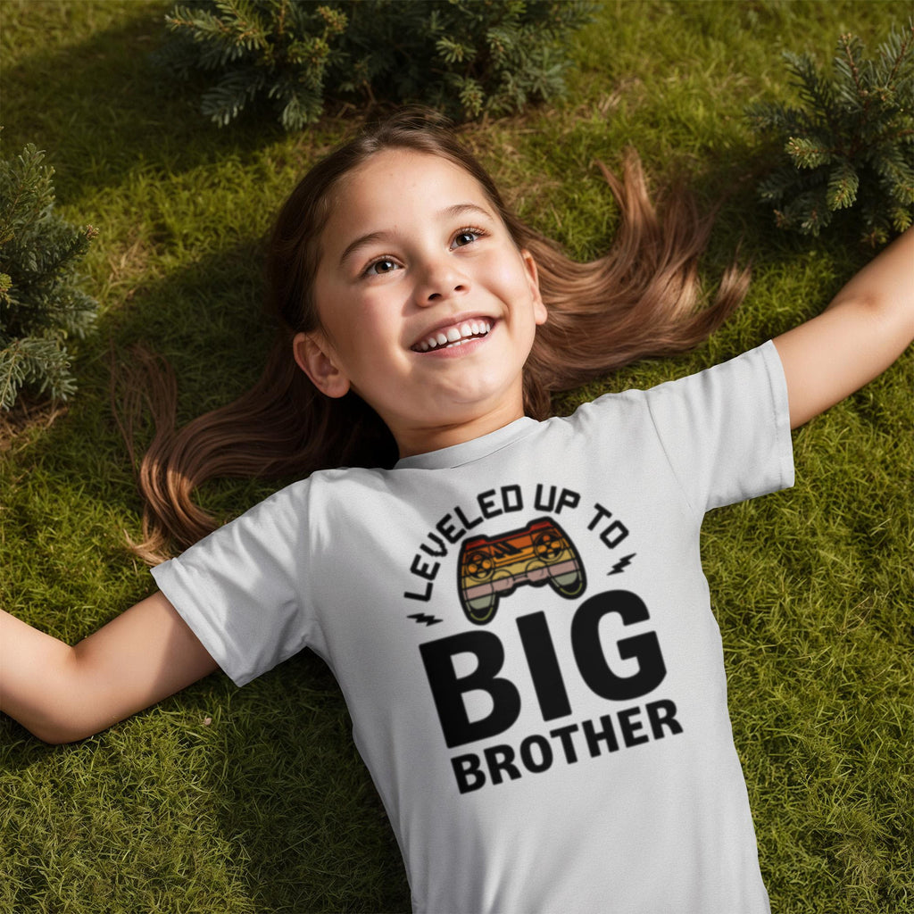 Big Brother - White T-Shirt - Little Kids
