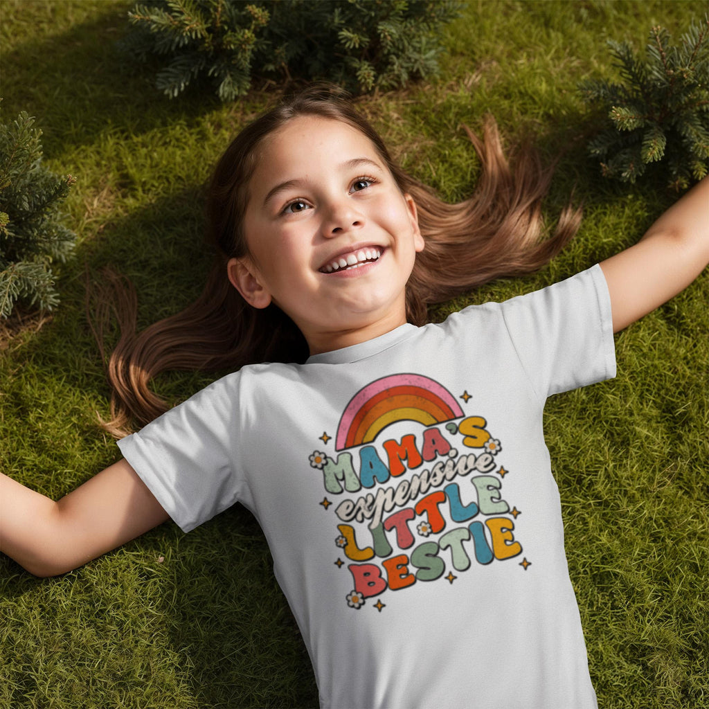 Mama's Little Bestie - Little Kids T-Shirt
