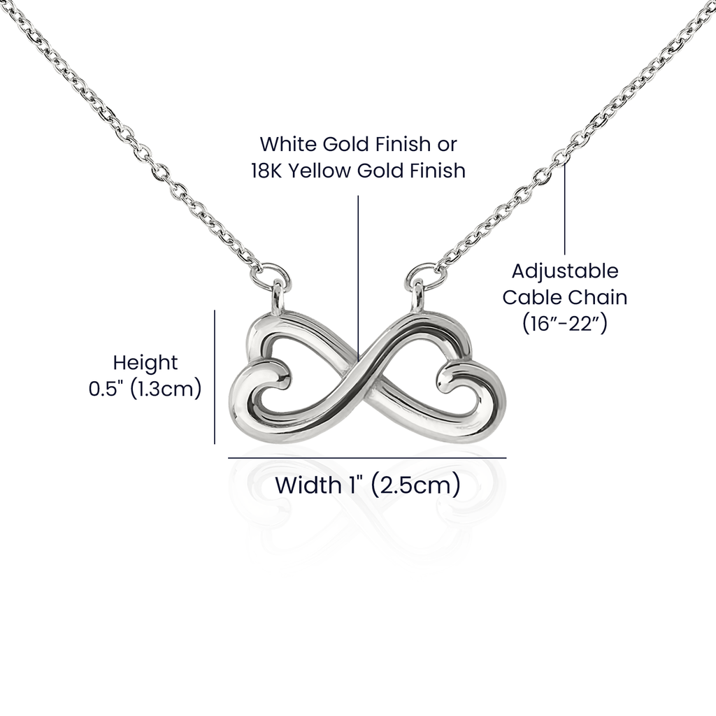 Endless Love Necklace - GOLD FINISH - SALE!