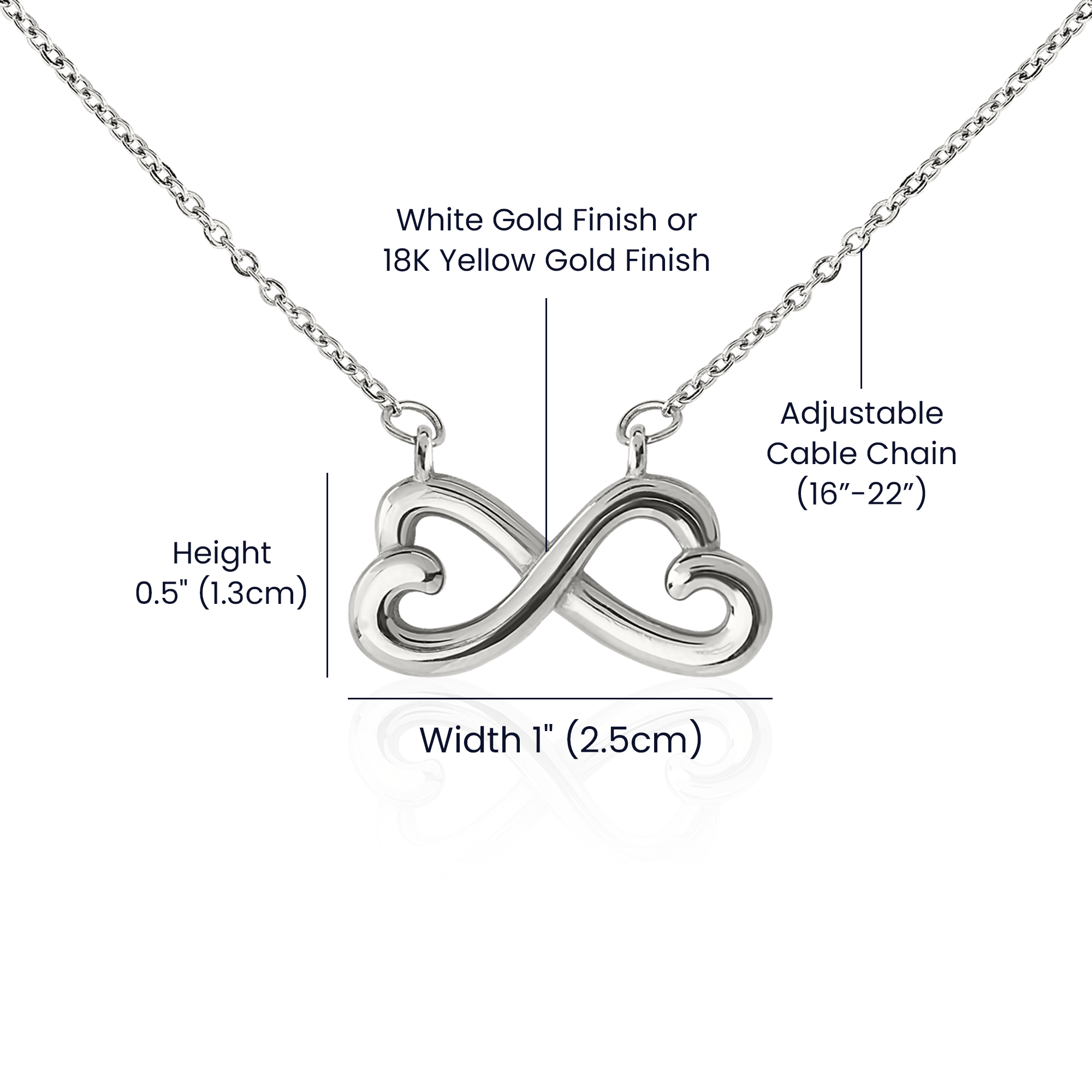 Endless Love Necklace - GOLD FINISH - SALE!