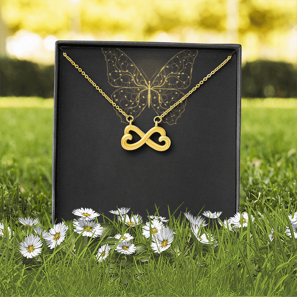Endless Love Necklace - GOLD FINISH - SALE!