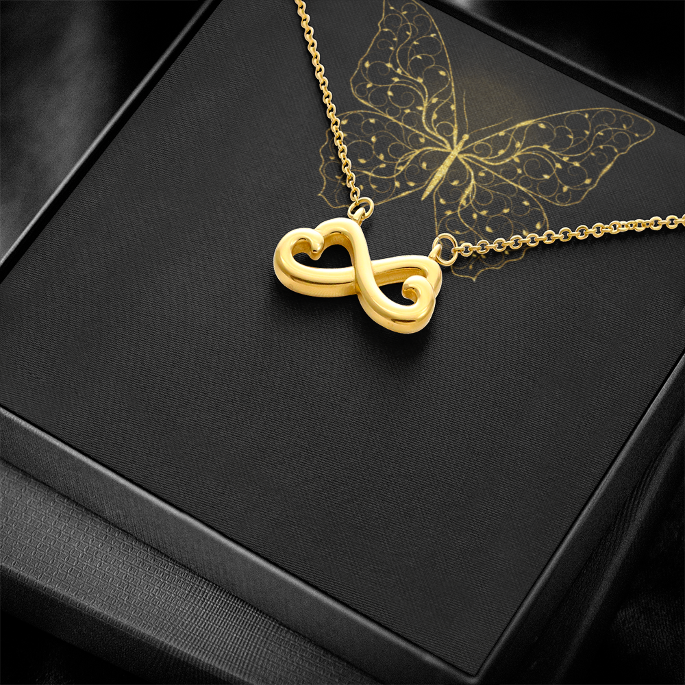 Endless Love Necklace - GOLD FINISH - SALE!