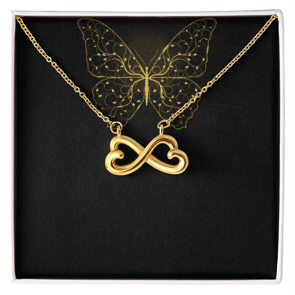 Endless Love Necklace - GOLD FINISH - SALE!
