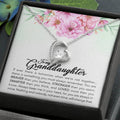 Brave Granddaughter - Forever Love Necklace -GOLD FINISH