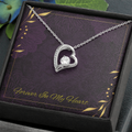 Forever In My Heart - Necklace for a Special  Loved one! - GOLD FINISH- SALE!