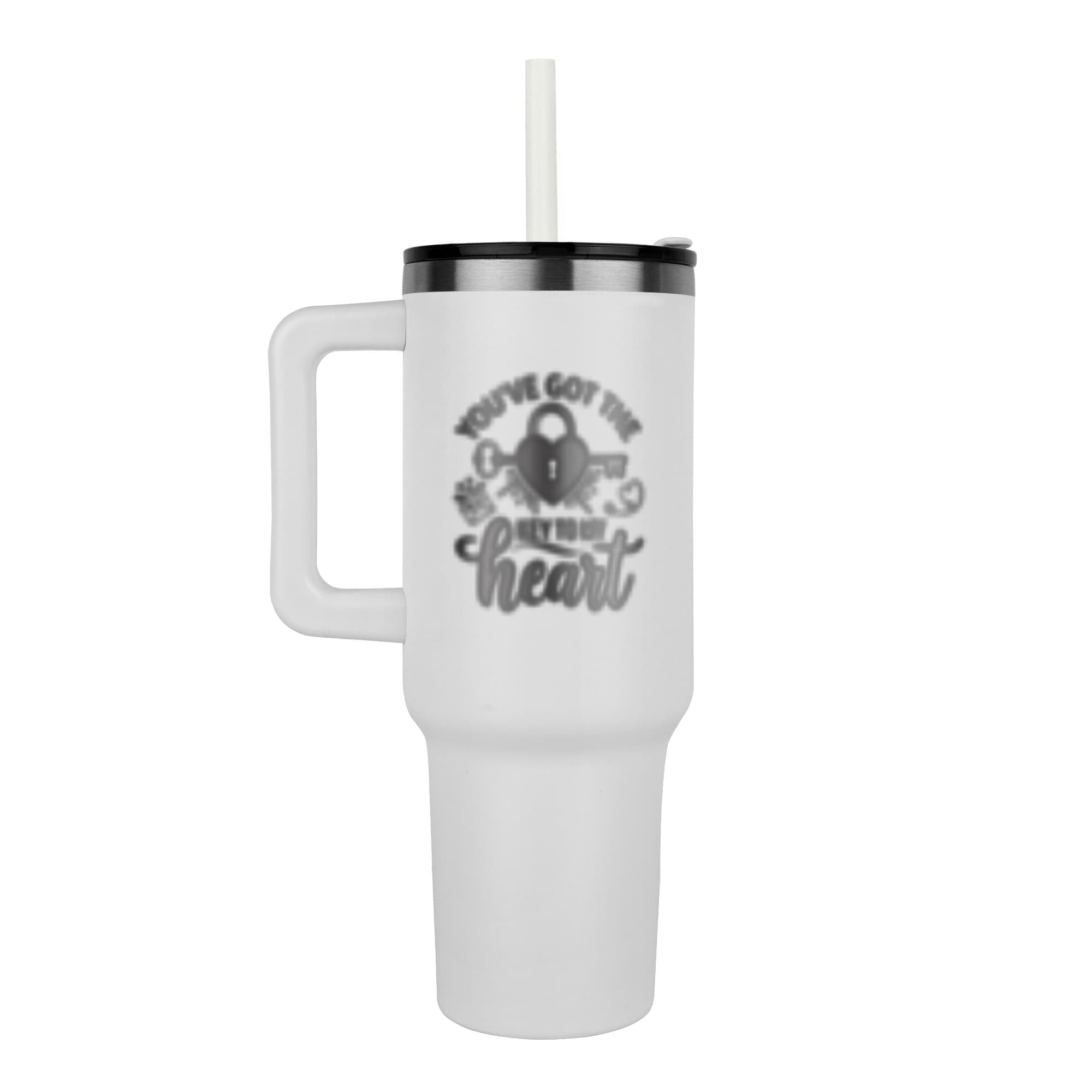 You Got The One Key To My Heart! - Pinnacle 40oz Tumbler - Laser engraved- Valentines Collection