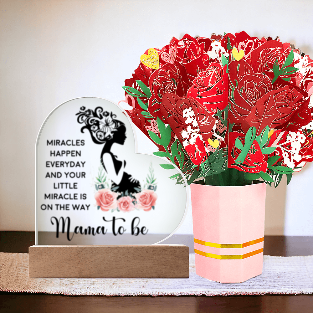 Mama to be  - Heart and Flower Bundle