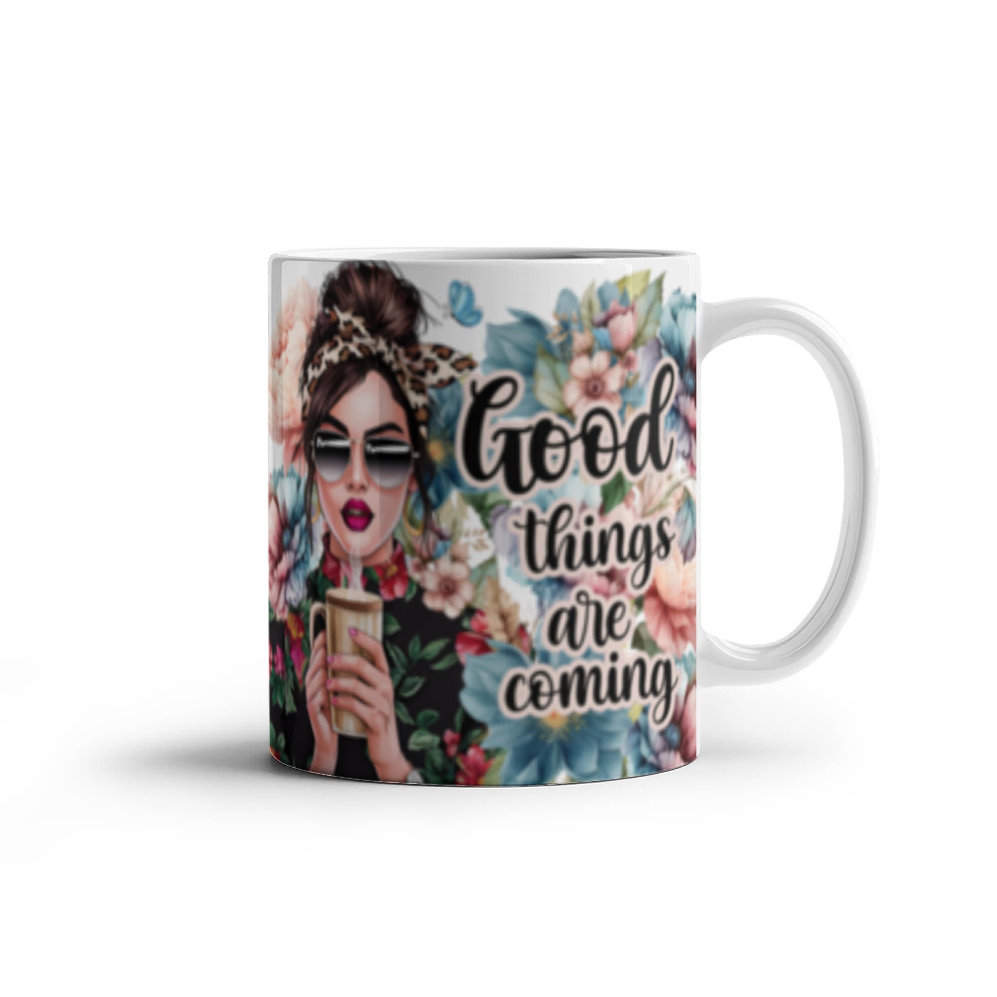 Good Things Are Coming - Ceramic Coffee Mug