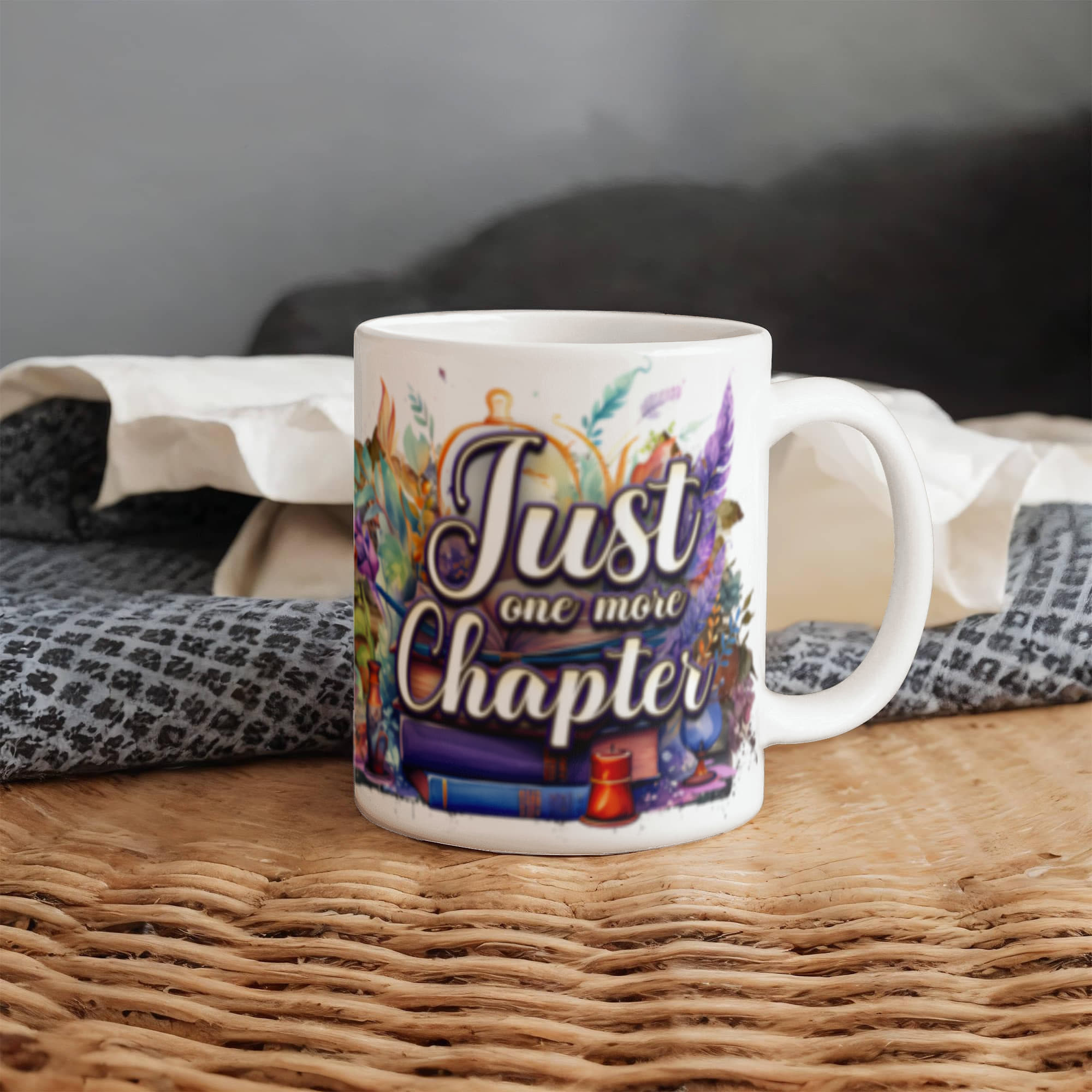 Just One More Chapter - Ceramic Coffee Mug