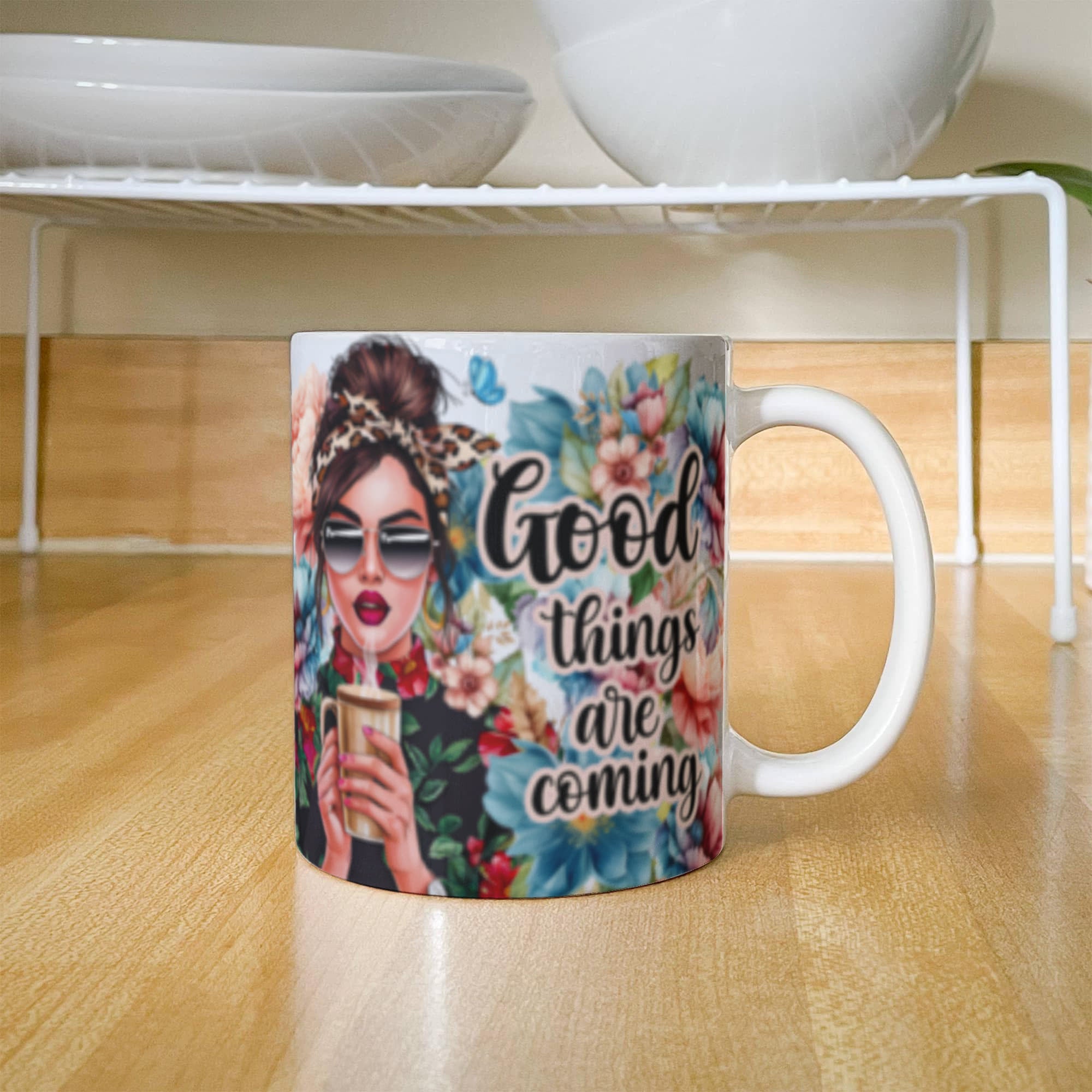 Good Things Are Coming - Ceramic Coffee Mug