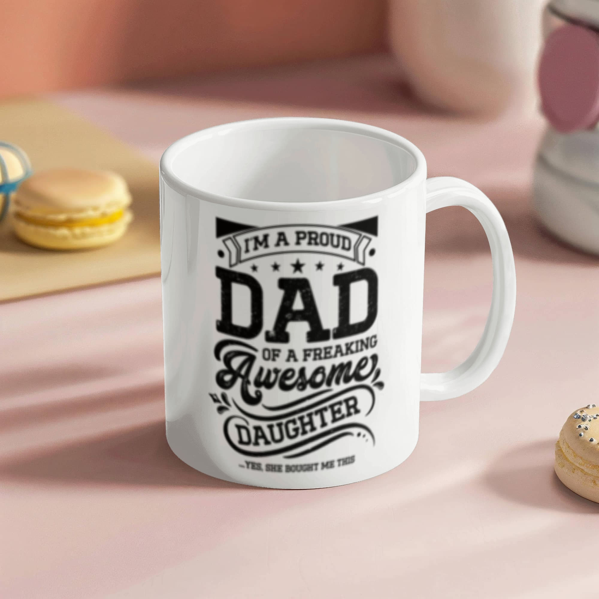 Proud Dad - Ceramic Coffee Mug.