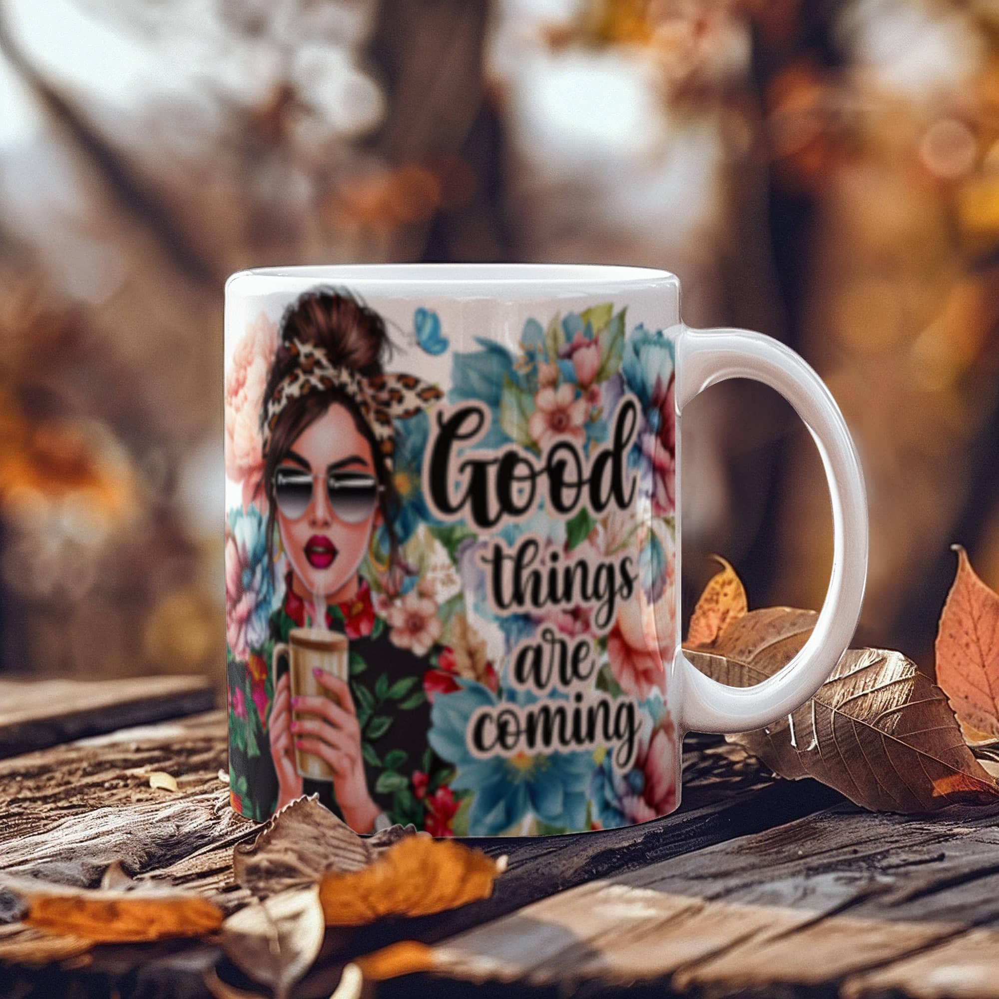 Good Things Are Coming - Ceramic Coffee Mug