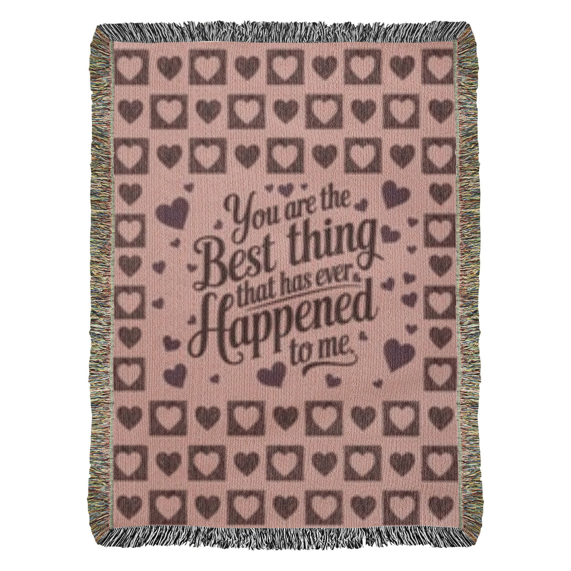 Inspirational & Romantic. Woman  Heirloom Blanket.