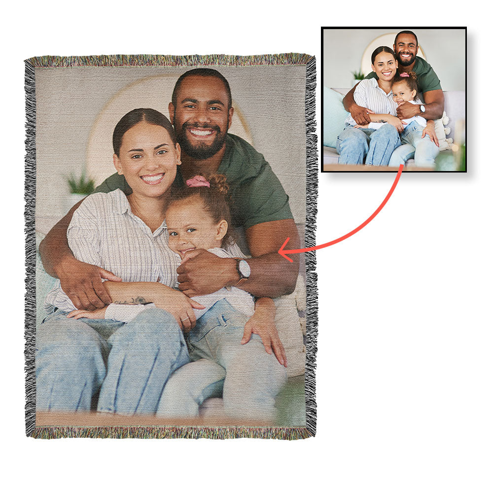 Inspirational & Romantic. Woman  Heirloom Blanket.