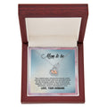 Mom To Be - Baby Feet Heart Necklace