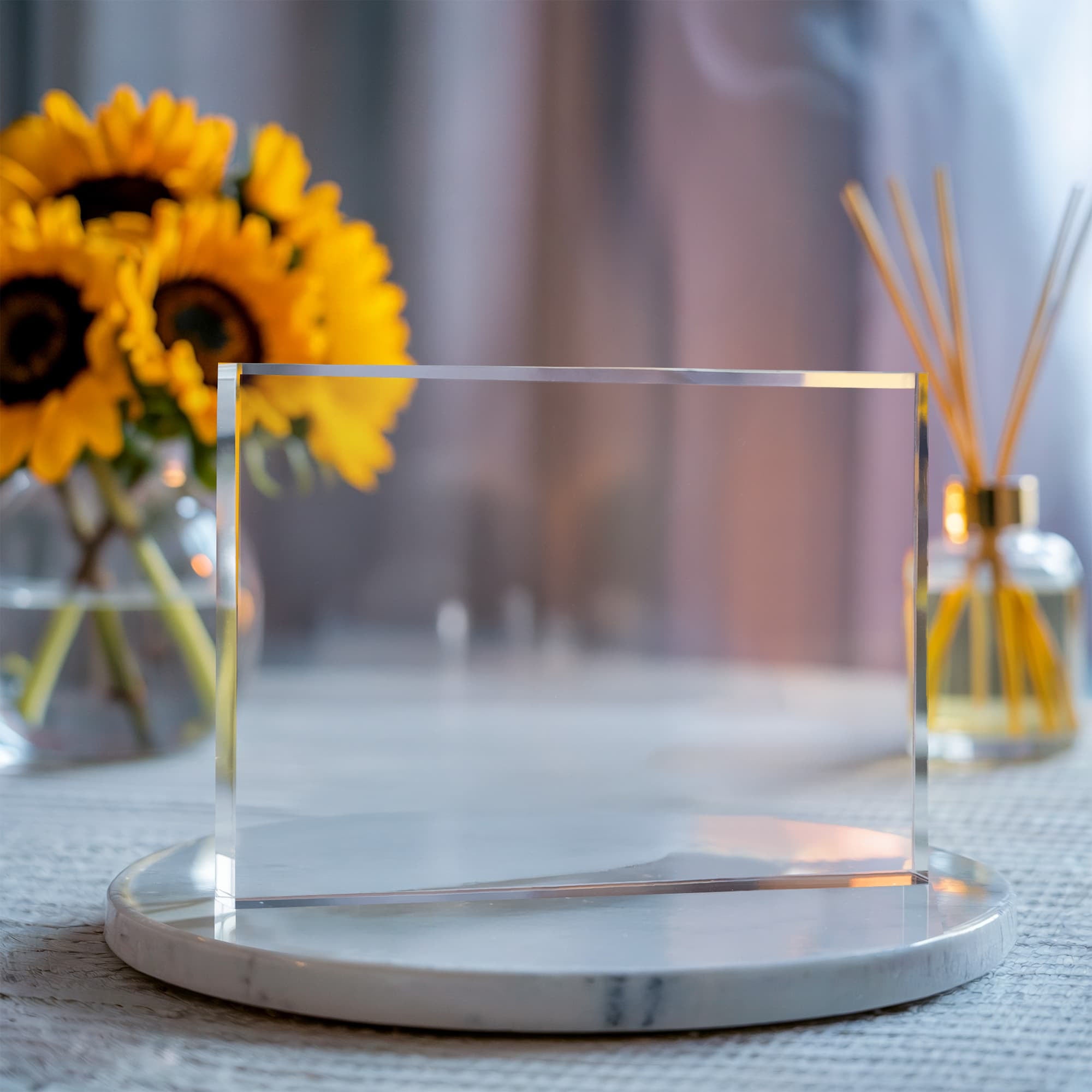 MOM - I'm Grateful Your In My Life- Solid Acrylic Block
