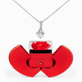 Alluring Beauty Necklace with  Luxury Red Heart Rose Box- BEST DEAL!!