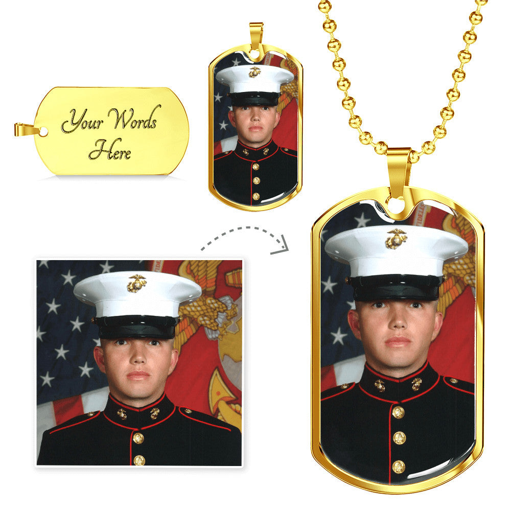 Something To Remember - Dog Tag Necklace with Engraving- SALLE!!